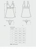 Obsessive Idillia babydoll i stringi XXL